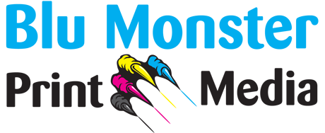 Blu Monster Print and Media